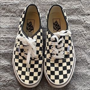 Vans Checkered Slip Ons